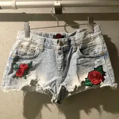 DaTuRa ショートパンツ ギャル 薔薇 y2kファッション