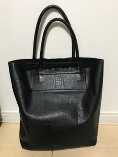 極美品】ヒロフ プリマ 巾着 トートバッグ バケット シボ革 肩掛け 