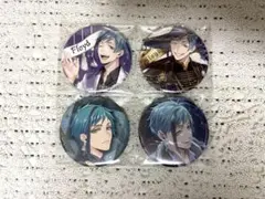 ツイステ フロイド おめかし ブルーム ブレイジングジュエル 寮服 缶バッジ