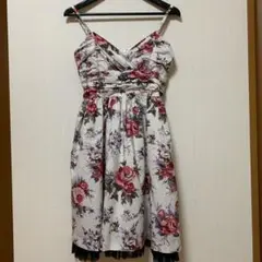 L'EST ROSE 花柄ワンピース