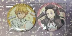 鬼滅の刃　リロホテル　缶バッジ　我妻善逸　竈門禰豆子