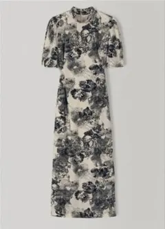 OHOTORO pine neck onepiece ivory