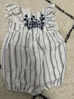 gap 刺繍ロンパース　3-6month