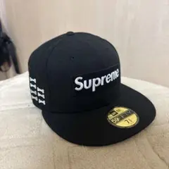 は*る様 Supreme × NEWERA bones box logo cap