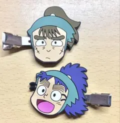 忍たま乱太郎 前髪クリップ 七松小平太 中在家長次 セット