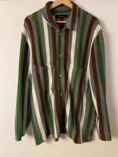 CABaN ストライプ柄 カーディガン