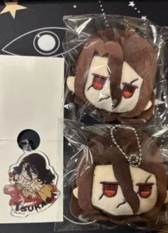 Dr.STONE ぬいぐるみキーホルダー 2個 アクリルキーホルダー 獅子王司