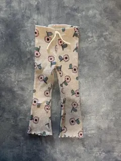 ZARA ザラ キッズ リブ レギンス パンツ フレアパンツ98cm 2歳 3歳のサムネイル