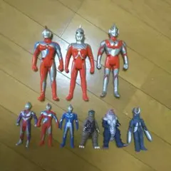 ウルトラマン9体まとめ売り