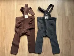 ベビーサスペンダーつきレギンスタイツ　S