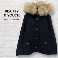ユナイテッドアローズ ビューティー&ユース メルトンファーム アウター ネイビー