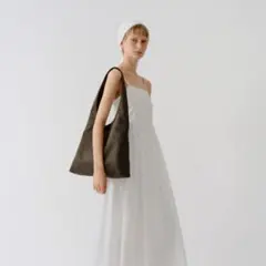 ROH SEOUL ローソウル　ANNIE HOBO BAG ナイロン　カーキ