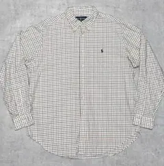 90s Ralph Lauren CLASSIC FIT BDシャツ XL