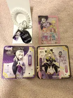 名探偵プリキュア　森亜るるか　アルカナシャドウ　コースター　キーホルダー　セット