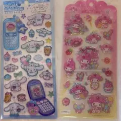 正規品　新品未開封！シナモロール 平成はっぴーフォン　シール