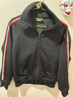 PUMA ブラック ジャージL ヴィンテージ