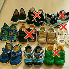 ミキハウス他12cm～15cm❌売り切れ5足のみ