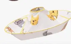 猫のイラスト 子供用散髪ケープ