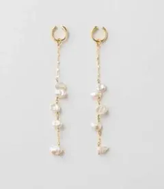 エテ パール ロング チェーン イヤリングのサムネイル