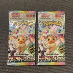 ポケモンカード テラスタルフェスex バラパック 2個セット