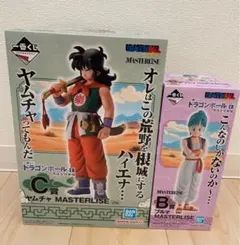 ドラゴンボール　ヤムチャ フィギュア C賞　ブルマ フィギュア B賞