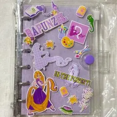 【新品】 未使用 ラプンツェル 6穴バインダー