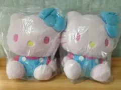 ハローキティ　ぴんくとみずいろドールGJ　2個セット