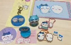 ちいかわ ハチワレ グッズ まとめ売り　キーホルダー まんまる焼きシール