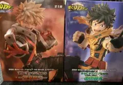 僕のヒーローアカデミア　フィギュア　緑谷出久　爆豪勝己