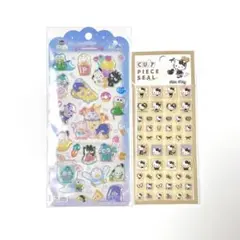 【正規品】ドロップジェリーシール サンリオ はぴだんぶい キティタイルシール
