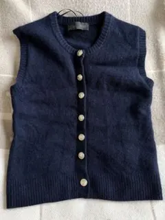 ZARA レディース　100%ウール　ニットベスト