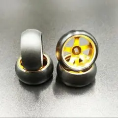 ミニッツ　AWD　ホイール　　⑥　　ドリフト　タイヤ　ラジコン　京商　メッシュのサムネイル