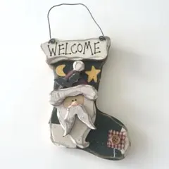 クリスマス　サンタオーナメント