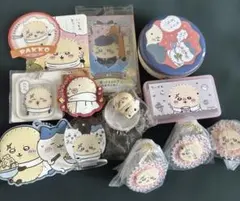 ちいかわ　ラッコ　チョコサプ　キーホルダー　手作りおやつチャーム他