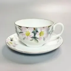 アンティーク　オールドノリタケ　里帰り　米国輸出品　手描き花文　C&S【稀少品】