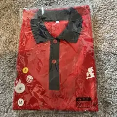 出前館　ポロシャツ レッド