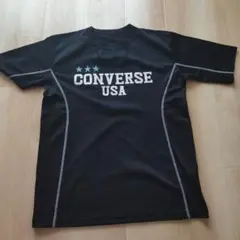 値下げ‼️CONVERSE ブラックラッシュガード☆LL