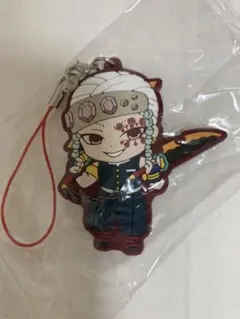 宇髄天元　鬼滅の刃 ラバーストラップ ラバスト