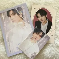 jisung japan card sticker チソン 会報 特典