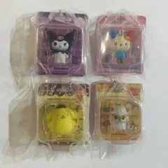 サンリオ　パッケージミニチュアコレクション　4個セット