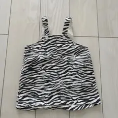 爆安セール！　ブランシェス　ジャンパースカート　90cm ゼブラ柄