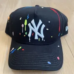 【人気デザイン】NEW ERA NY スプラッシュペイント キャップ