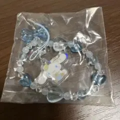 サンリオキラキラチャームストラップ　シナモロール