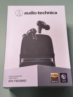 【美品】 audio-technica ATH-TWX9MK2 ブラック