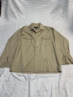 オープンカラーシャツ ベージュ ヴィンテージ