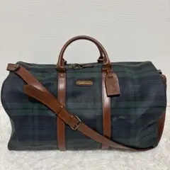 Polo Ralph Lauren ブラックウォッチ 2WAY ボストン 特大