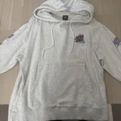 SANTA CRUZ グレー フード付きパーカー