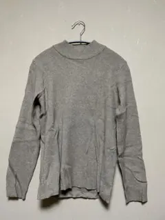 ❁ グローバルワーク　ニット　ベージュ　Mサイズ　ハイネック　トップス