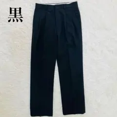 近年　シンゾーン　クライスラーパンツ　WOMEN コットン　黒　スラックス
