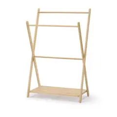 新品✨未開封【無印良品】竹材ラック付きタオルハンガー